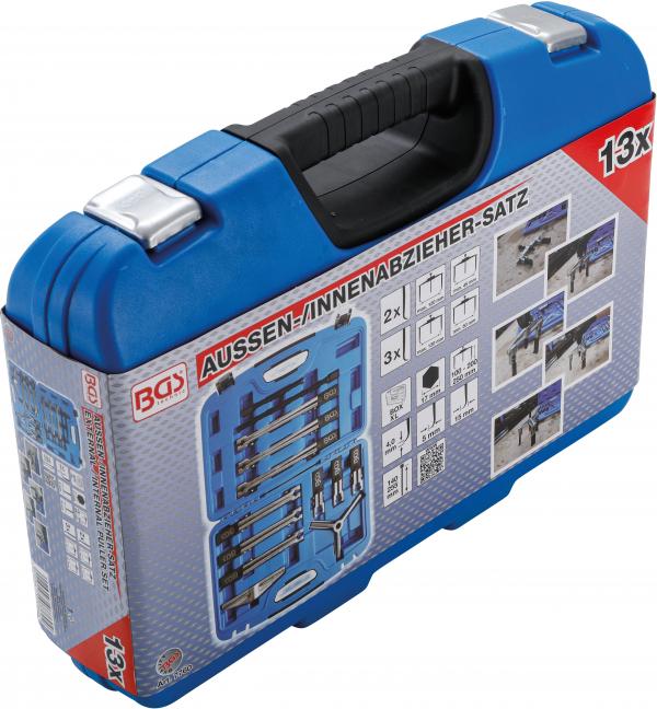 Außen-/Innenabzieher-Satz, 2- und 3-armig | 13-tlg.