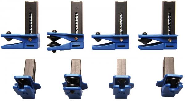 Stahlleitungs-Verschlussklemmen-Satz | 4-tlg.