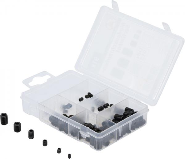 Madenschrauben-Sortiment | 91-tlg.