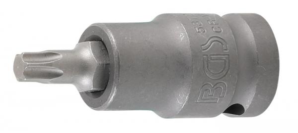 Kraft-Bit-Einsatz | Antrieb Innenvierkant 12,5 mm (1/2") | T-Profil (für Torx) T40