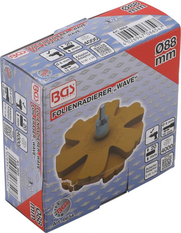 Folienradierer | WAVE | Ø 88 mm