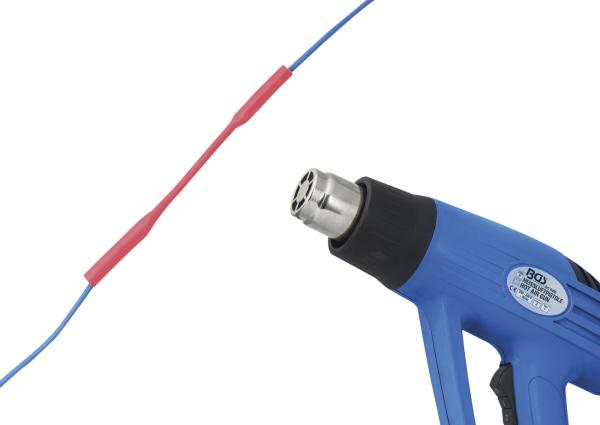 Schrumpfschlauch-Box | rot | Ø 5 mm | 6 m