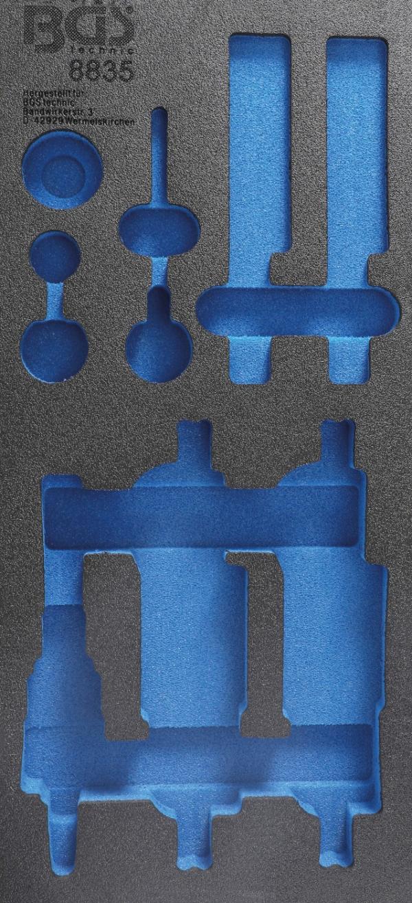 Werkstattwageneinlage 1/3 | leer | für Art. 8835