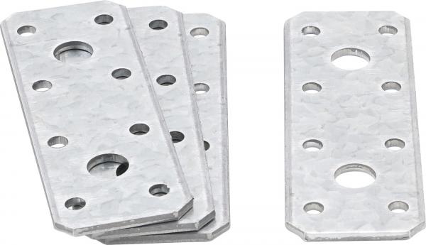 Flachverbinder | 100 x 35 x 2 mm | 4-tlg.