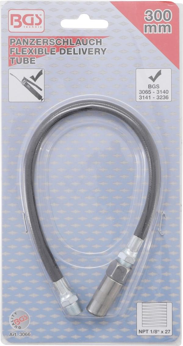 Panzerschlauch für Fettpressen | 300 mm