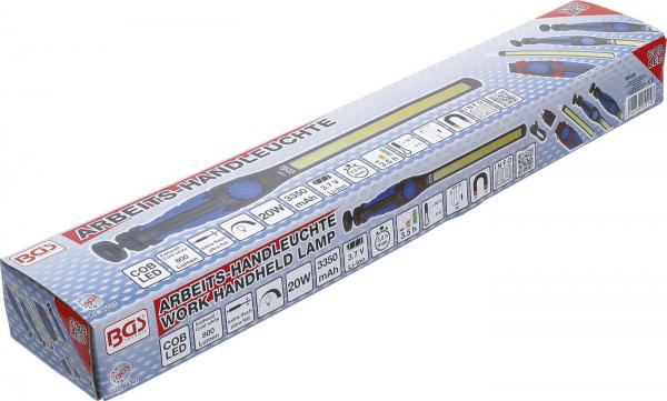 COB-LED-Arbeits-Handleuchte | Dual LED | ultra flach