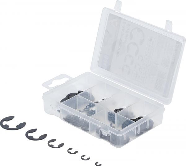 E-Sicherungsring-Sortiment | 3 - 15 mm | 94-tlg.