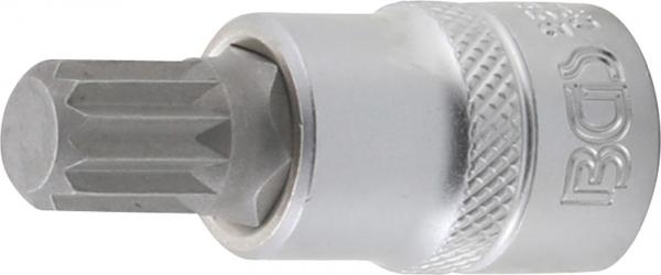 Bit-Einsatz | Antrieb Innenvierkant 10 mm (3/8") | Innenvielzahn (für XZN) M12
