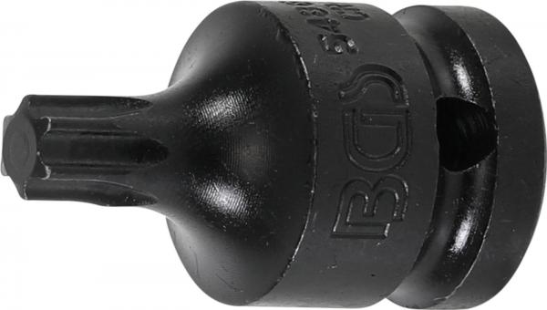 Kraft-Bit-Einsatz | Antrieb Innenvierkant 12,5 mm (1/2") | T-Profil (für Torx) T50