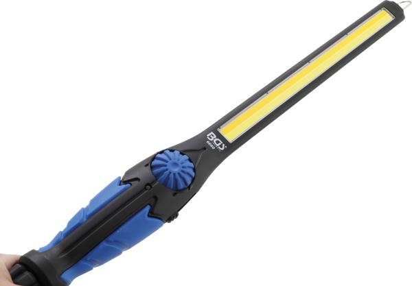 COB-LED-Arbeits-Handleuchte | LED Kaltweiß & Gelb | ultra flach