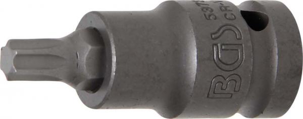 Kraft-Bit-Einsatz | Antrieb Innenvierkant 12,5 mm (1/2") | T-Profil (für Torx) T45