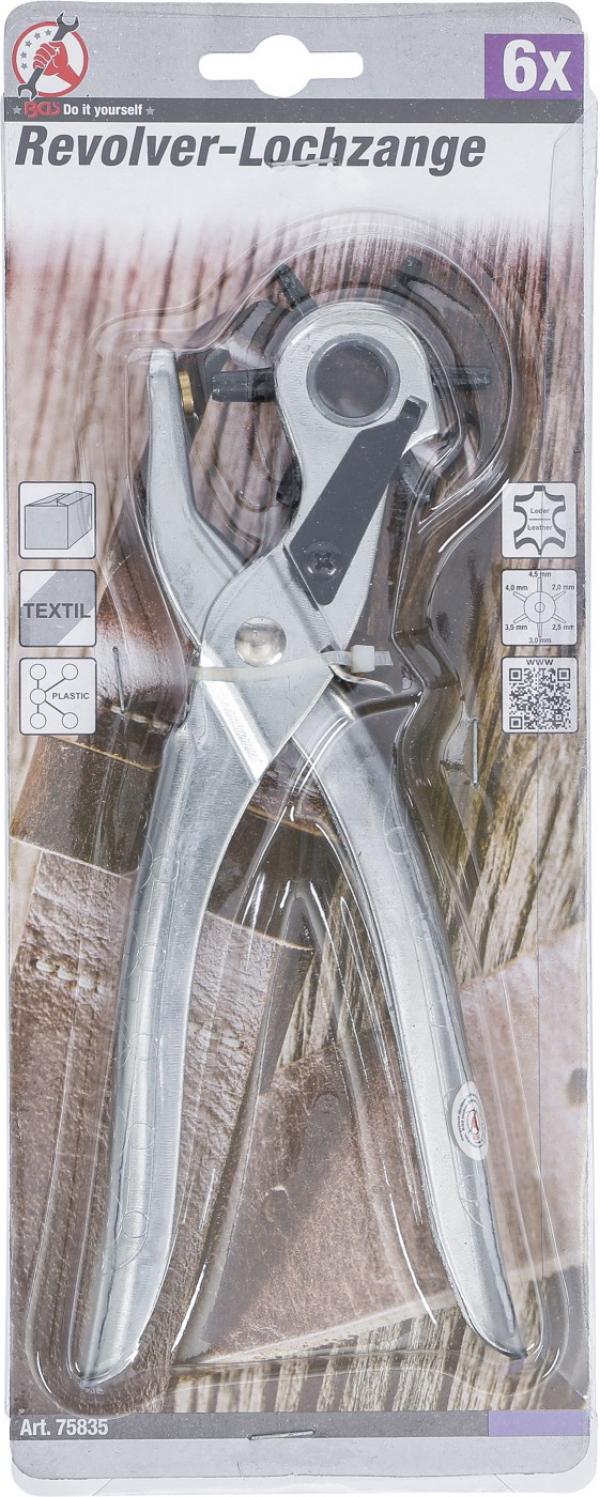 Revolver-Lochzange | 2 - 4,5 mm