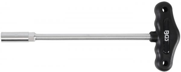 Steckschlüssel mit T-Griff, Sechskant | SW 11 mm