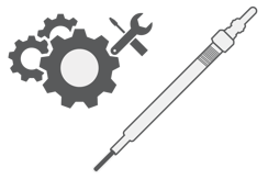 Glühkerzengewinde-Reparatur