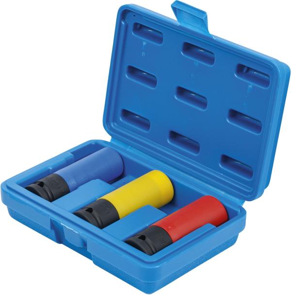 Kraft-Schoneinsatz-Satz | Ultra Slim | Antrieb Innenvierkant 12,5 mm (1/2") | SW 17 / 19 / 21 mm | 3-tlg.