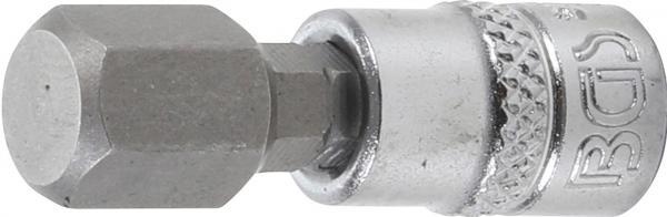 Bit-Einsatz | Antrieb Innenvierkant 6,3 mm (1/4") | Innensechskant 10 mm
