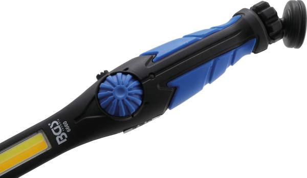 COB-LED-Arbeits-Handleuchte | LED Kaltweiß & Gelb | ultra flach