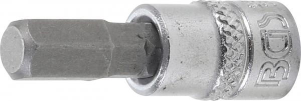 Bit-Einsatz | Antrieb Innenvierkant 6,3 mm (1/4") | Innensechskant 7 mm