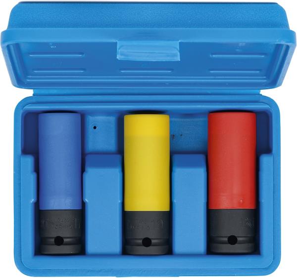 Kraft-Schoneinsatz-Satz | Ultra Slim | Antrieb Innenvierkant 12,5 mm (1/2") | SW 17 / 19 / 21 mm | 3-tlg.