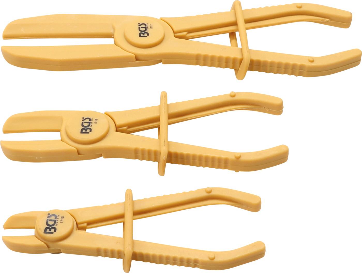 Schlauch-Abklemmzangen-Satz | 155 - 255 mm | 3-tlg.