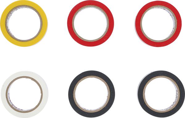 VDE-Isolierband-Sortiment | 6-tlg.