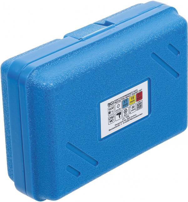 Kraft-Schoneinsatz-Satz | Ultra Slim | Antrieb Innenvierkant 12,5 mm (1/2") | SW 17 / 19 / 21 mm | 3-tlg.