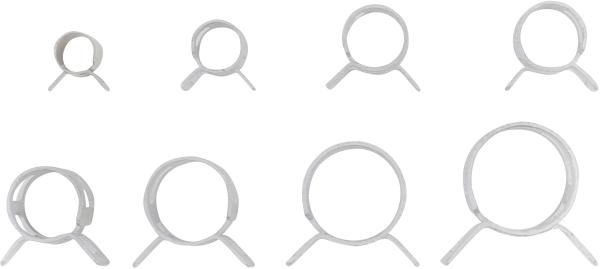 Federband-Schlauchschellen-Sortiment | 80-tlg.