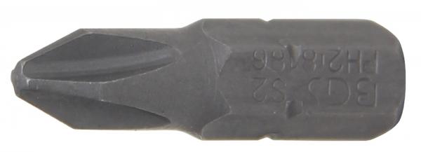 Bit | Antrieb Außensechskant 6,3 mm (1/4") | Kreuzschlitz PH2