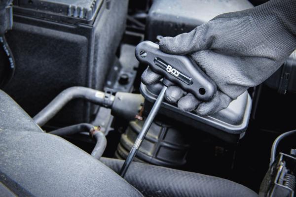 Steckschlüssel mit T-Griff, Sechskant | SW 6 mm