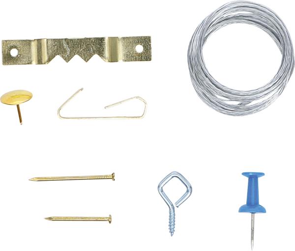 Bilderhaken-Sortiment | 97-tlg.