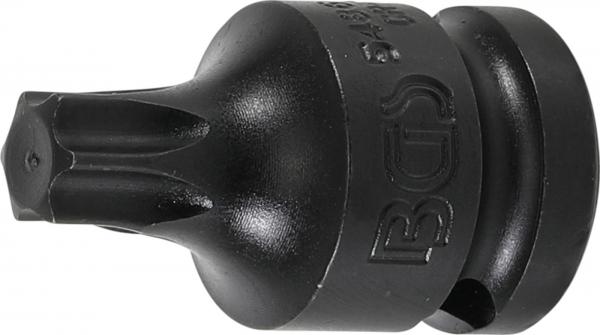 Kraft-Bit-Einsatz | Antrieb Innenvierkant 12,5 mm (1/2") | T-Profil (für Torx) T55