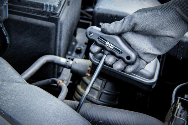 Steckschlüssel mit T-Griff, Sechskant | Länge 430 mm | SW 8 mm