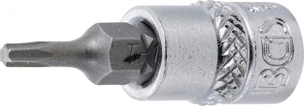 Bit-Einsatz | Antrieb Innenvierkant 6,3 mm (1/4") | T-Profil (für Torx) T10