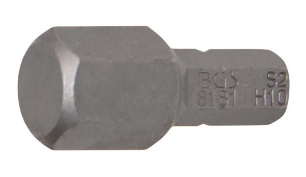 Bit | Antrieb Außensechskant 6,3 mm (1/4") | Innensechskant 10 mm
