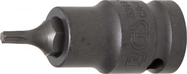 Kraft-Bit-Einsatz | Antrieb Innenvierkant 12,5 mm (1/2") | T-Profil (für Torx) T20