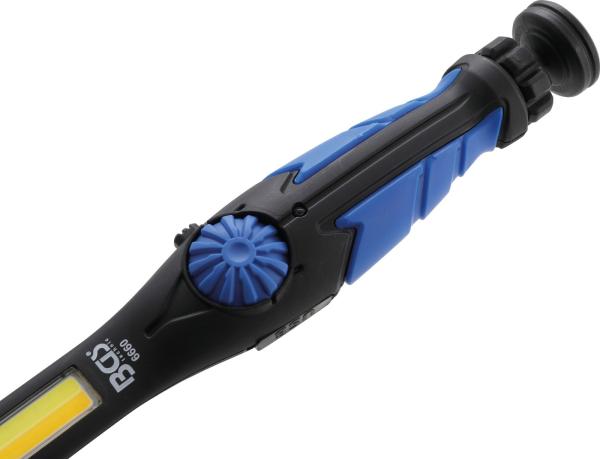 COB-LED-Arbeits-Handleuchte | LED Kaltweiß & Gelb | ultra flach