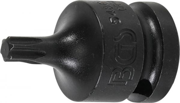 Kraft-Bit-Einsatz | Antrieb Innenvierkant 12,5 mm (1/2") | T-Profil (für Torx) T40